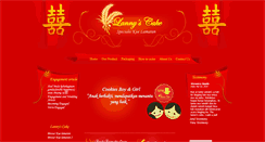 Desktop Screenshot of lannyscake.com