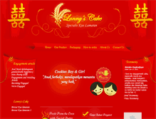 Tablet Screenshot of lannyscake.com